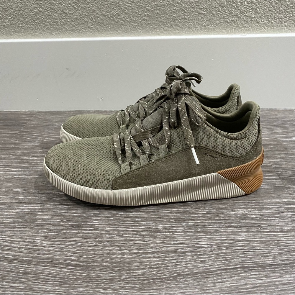 Sorel Out ‘N About Plus Lace Sneakers in Sage